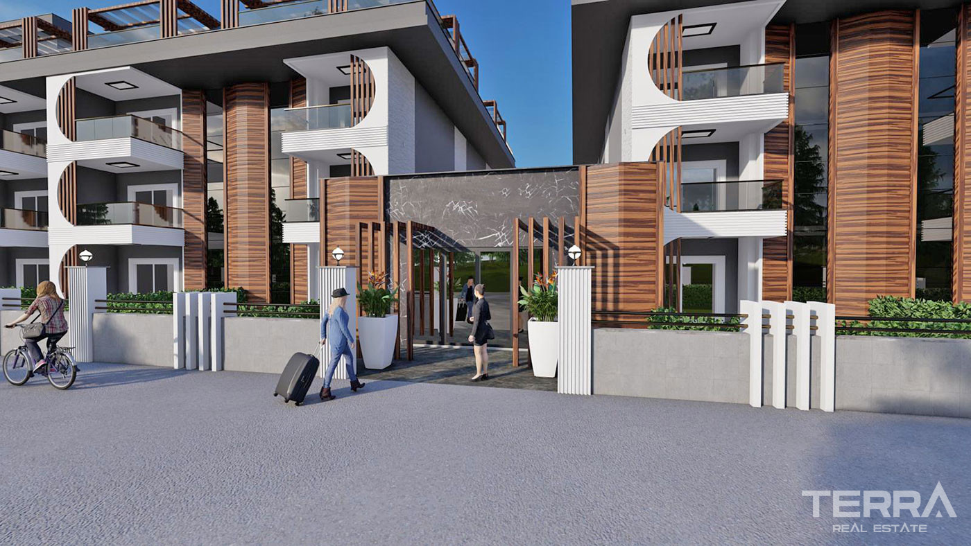 Nirvana Forest – Apartments in Alanya, Avsallar with Private Beach - 64419