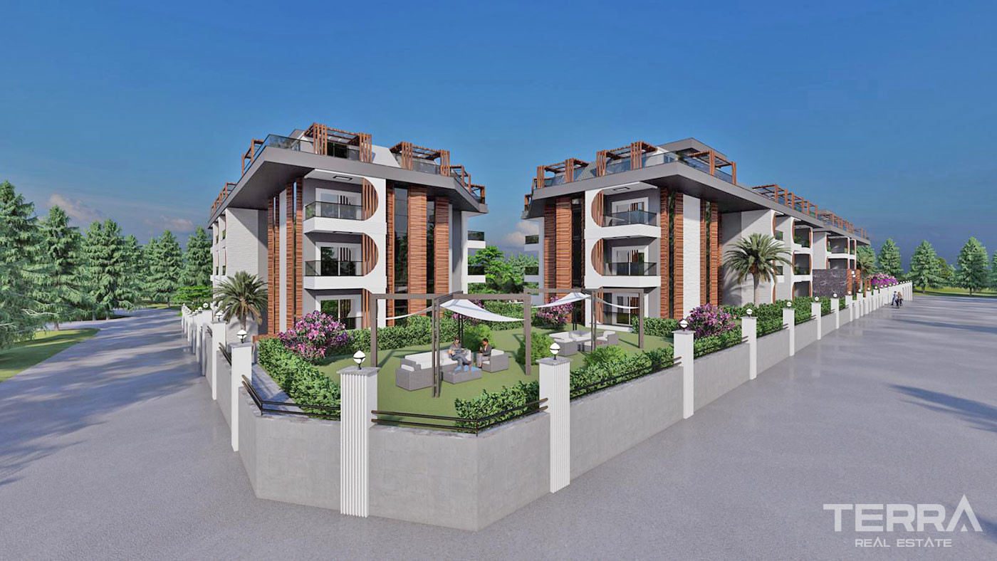 Nirvana Forest – Apartments in Alanya, Avsallar with Private Beach - 64422