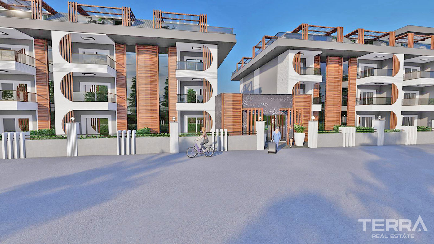 Nirvana Forest – Apartments in Alanya, Avsallar with Private Beach - 64424