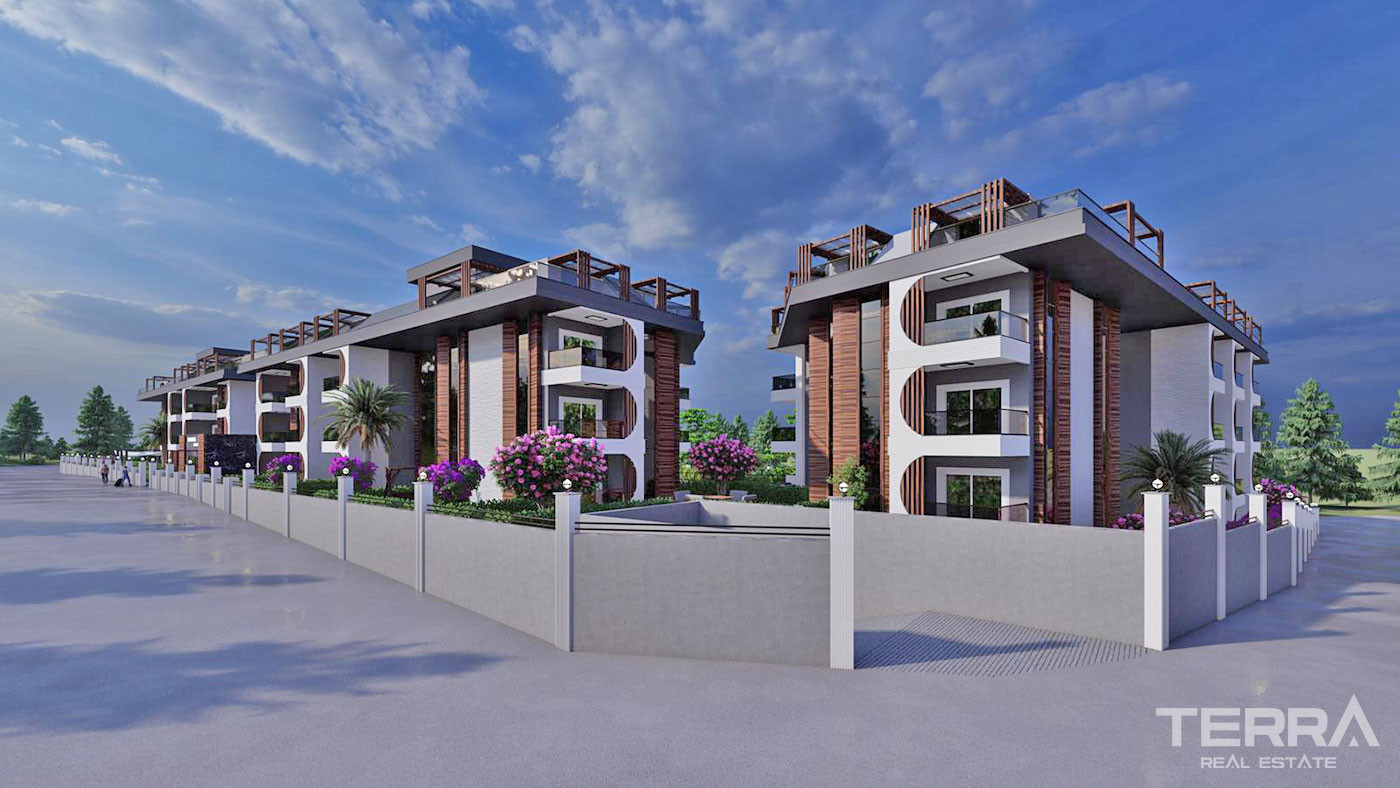 Nirvana Forest – Apartments in Alanya, Avsallar with Private Beach - 64427