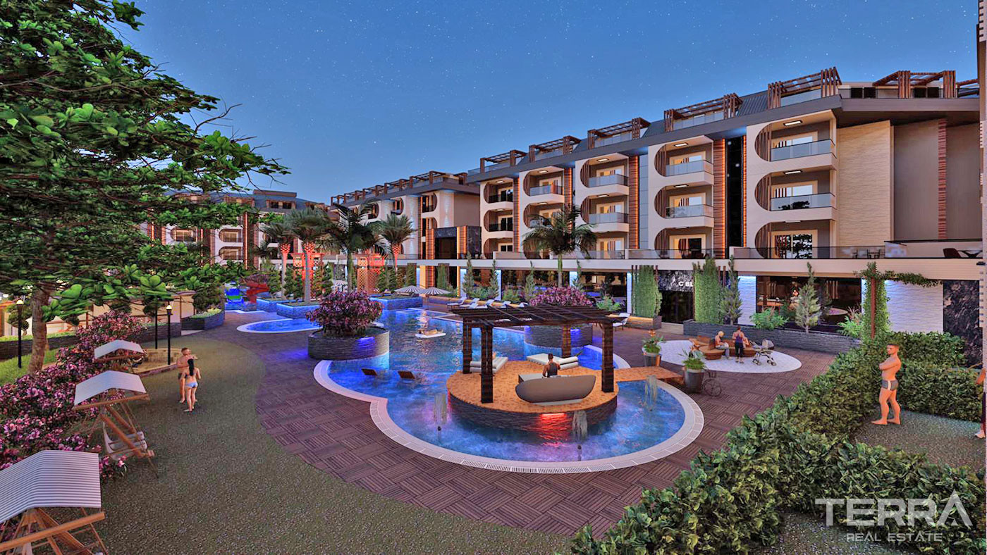 Nirvana Forest – Apartments in Alanya, Avsallar with Private Beach - 64431