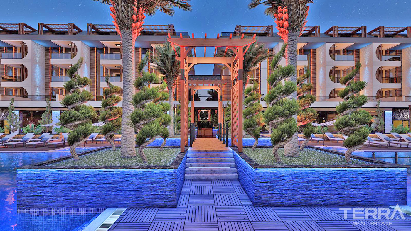 Nirvana Forest – Apartments in Alanya, Avsallar with Private Beach - 64436