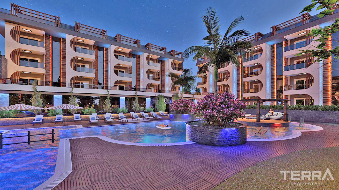 Nirvana Forest – Apartments in Alanya, Avsallar with Private Beach - 64437