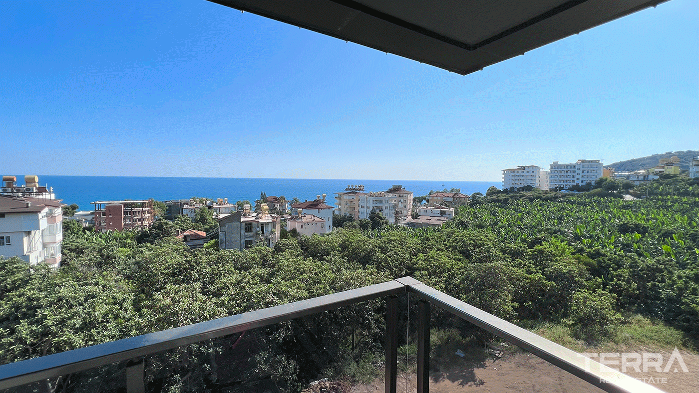 Alanya'da Merkezi Konumda Muhteşem Deniz Manzaralı Daireler - 97597