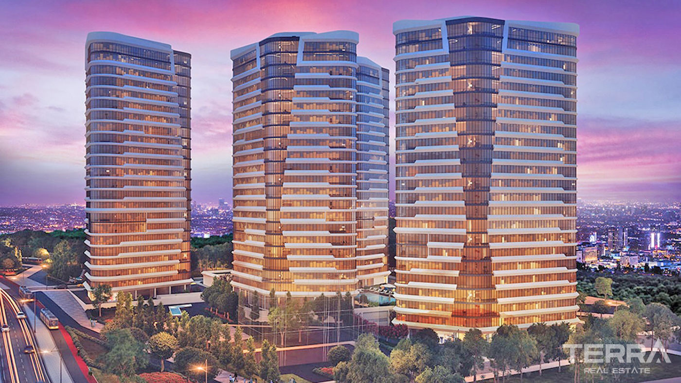 Exclusive Apartments in Kadıköy, İstanbul with Open City View - 64574