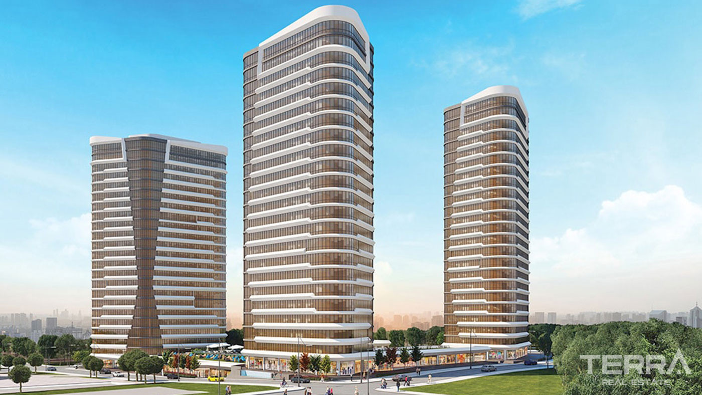 Exclusive Apartments in Kadıköy, İstanbul with Open City View - 64576
