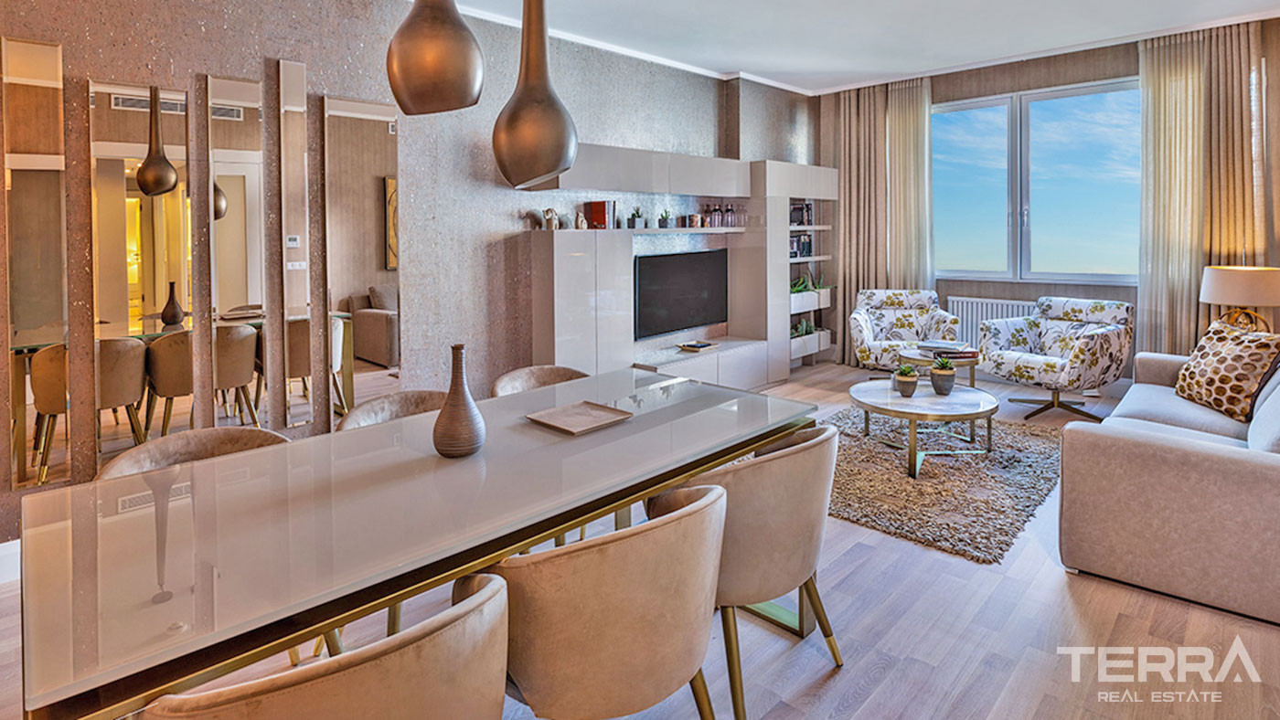 Exclusive Apartments in Kadıköy, İstanbul with Open City View - 64583