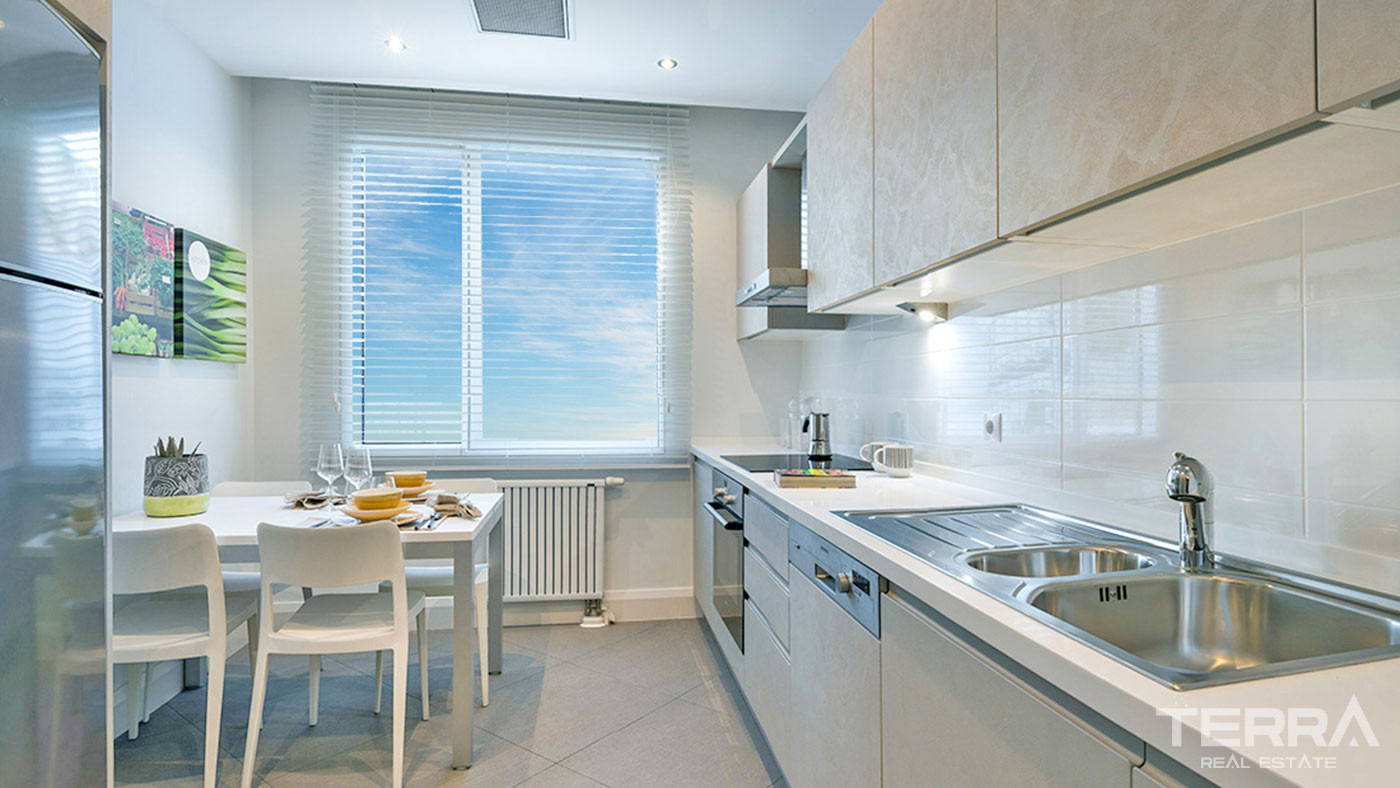 Exclusive Apartments in Kadıköy, İstanbul with Open City View - 64584