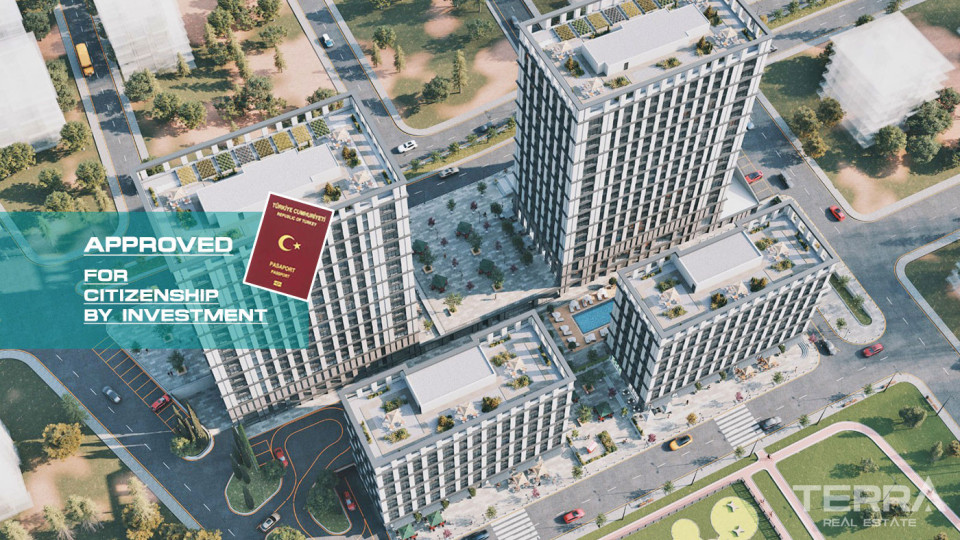 Flats in Quattro Istanbul, Ümraniye with Luxury Social Facilities