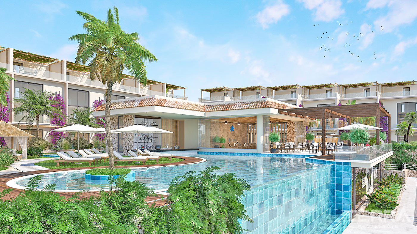 Seafront Apartments in Cyprus, Tatlısu with Joyful Social Amenities - 64983