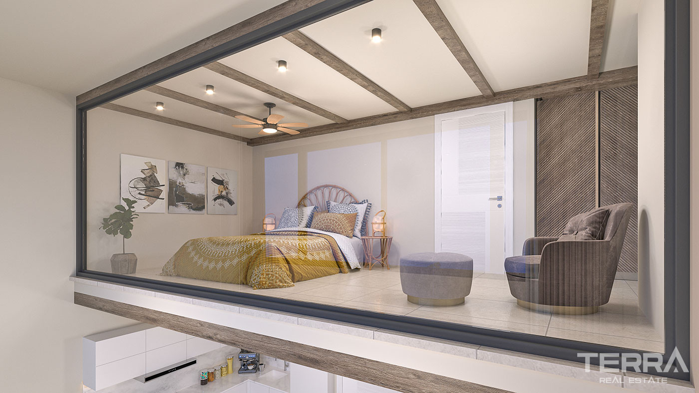 Seafront Apartments in Cyprus, Tatlısu with Joyful Social Amenities - 65007