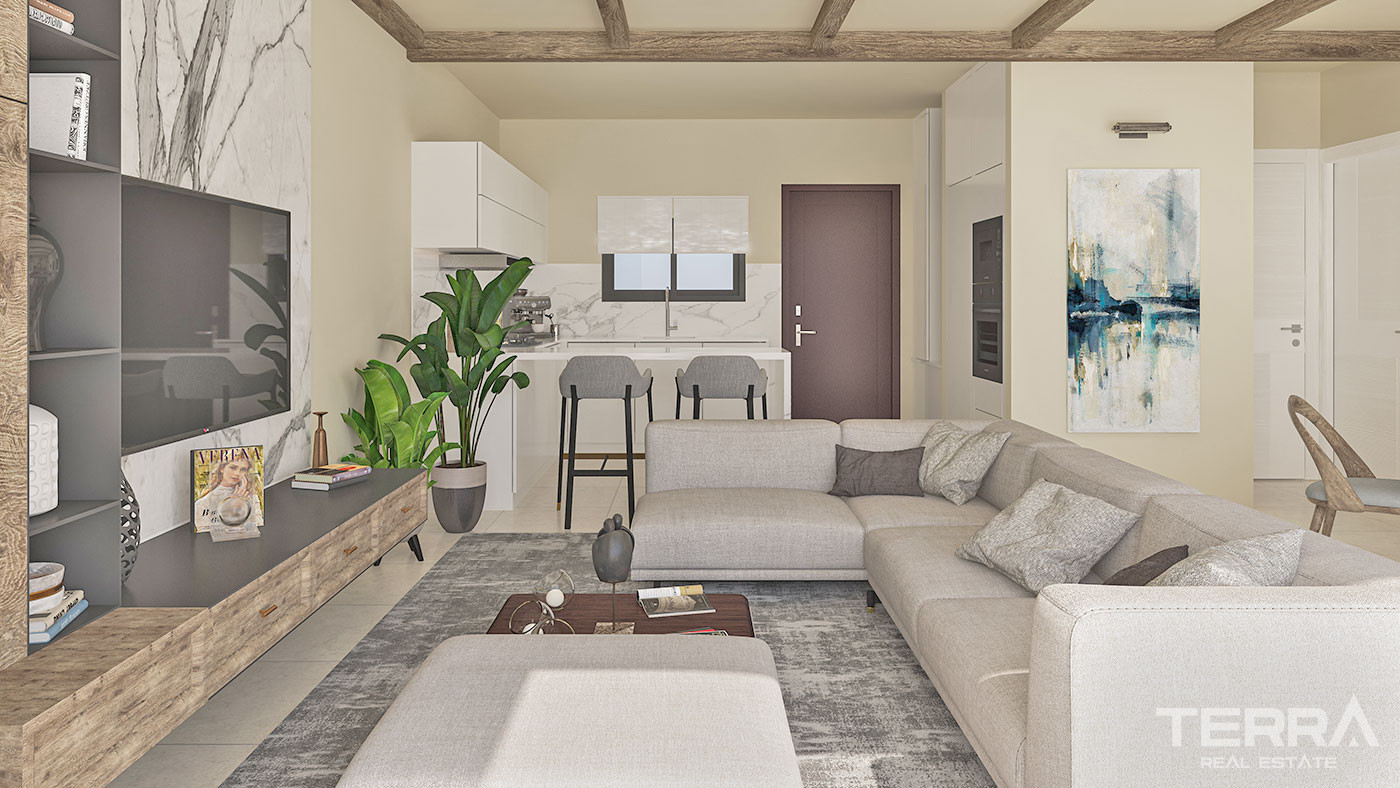 Seafront Apartments in Cyprus, Tatlısu with Joyful Social Amenities - 65011