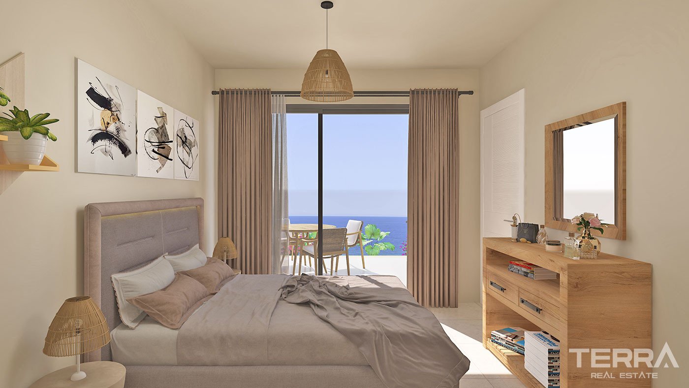 Seafront Apartments in Cyprus, Tatlısu with Joyful Social Amenities - 65013
