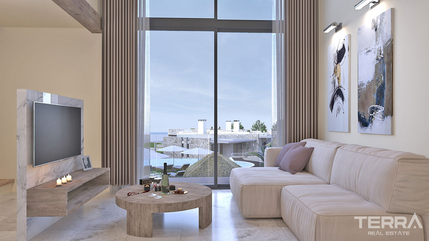 Seafront Apartments in Cyprus, Tatlısu with Joyful Social Amenities - 65020
