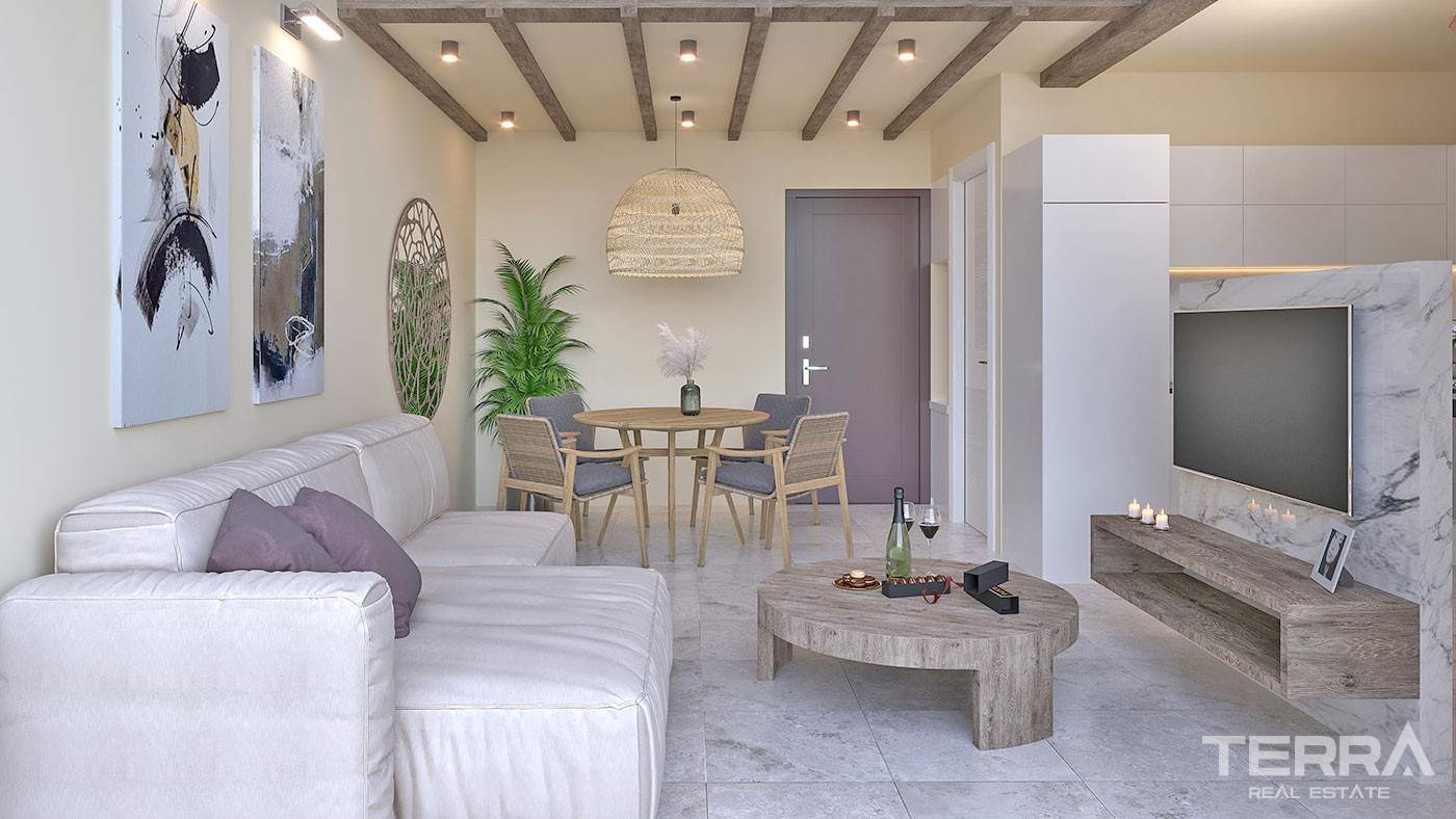 Seafront Apartments in Cyprus, Tatlısu with Joyful Social Amenities - 65021