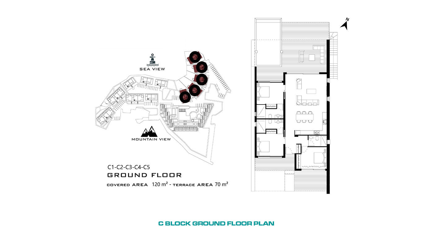 Seafront Apartments in Cyprus, Tatlısu with Joyful Social Amenities - 65035