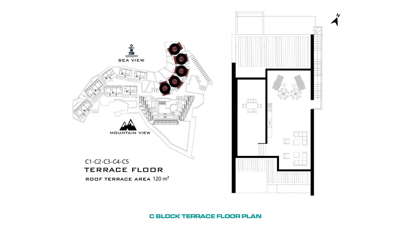 Seafront Apartments in Cyprus, Tatlısu with Joyful Social Amenities - 65036