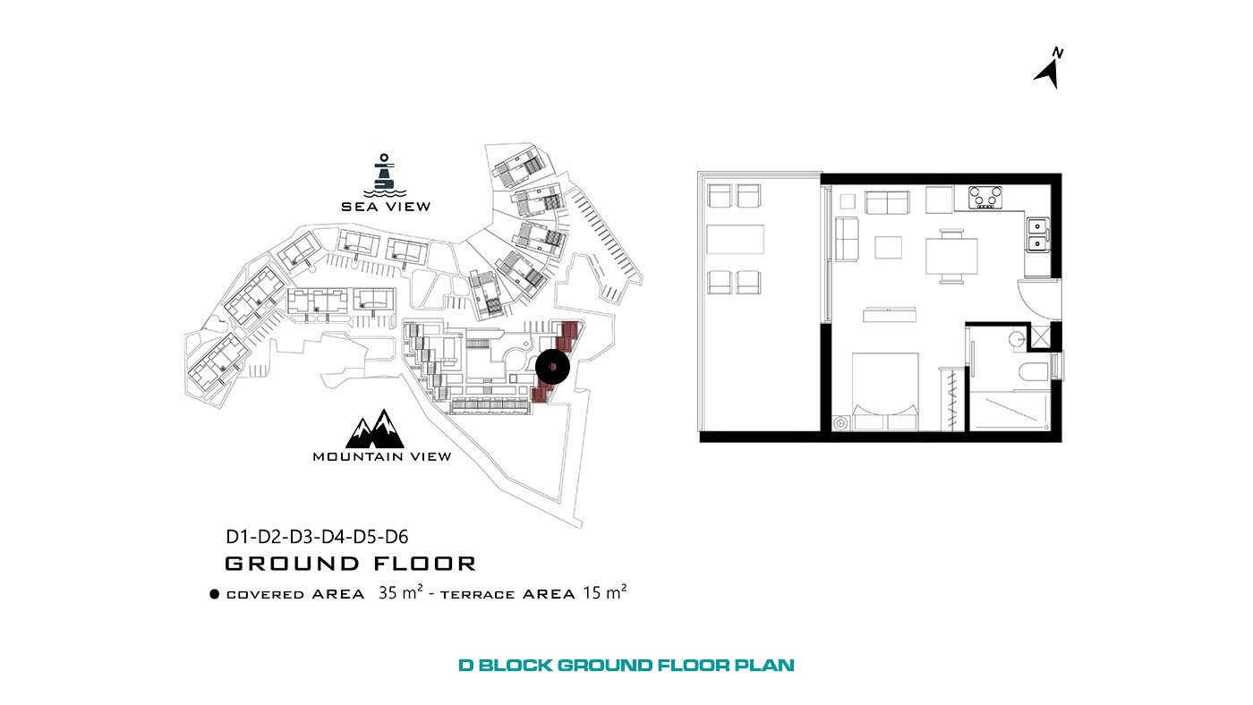 Seafront Apartments in Cyprus, Tatlısu with Joyful Social Amenities - 65042