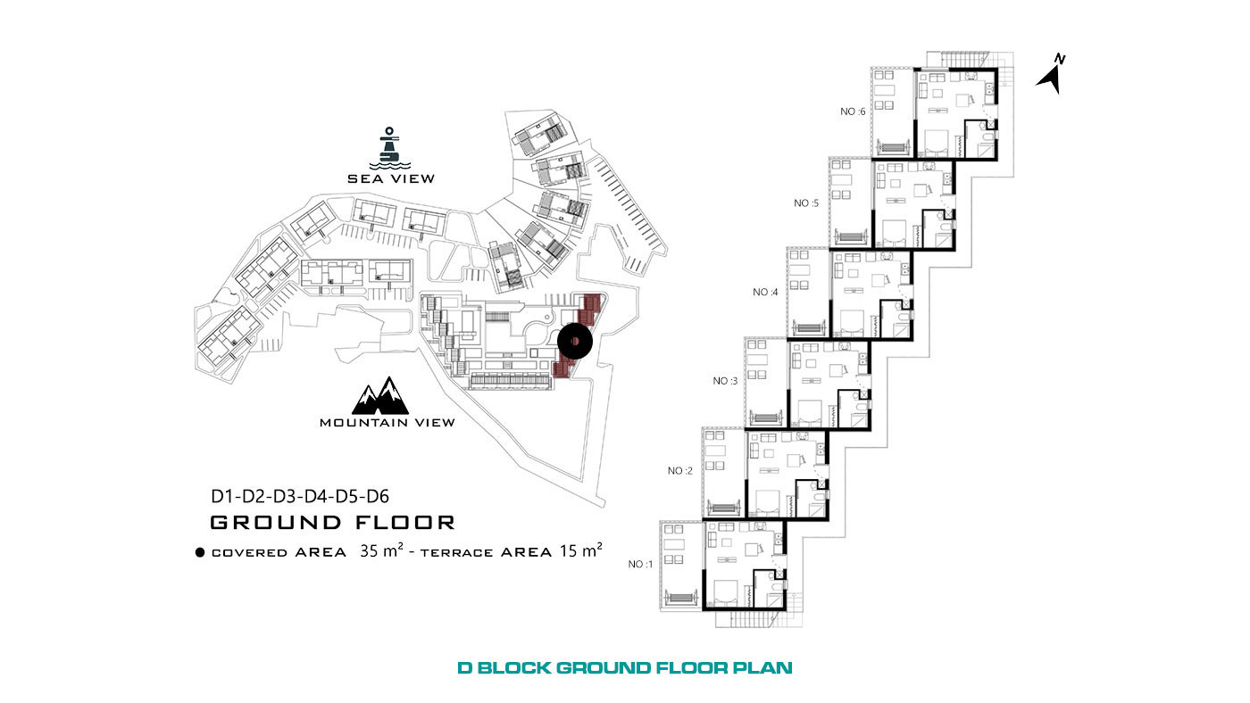 Seafront Apartments in Cyprus, Tatlısu with Joyful Social Amenities - 65045