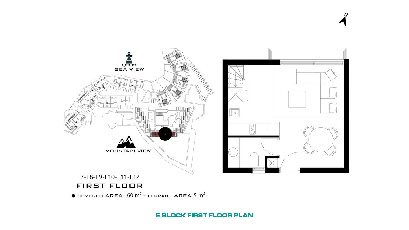 Seafront Apartments in Cyprus, Tatlısu with Joyful Social Amenities - 65046