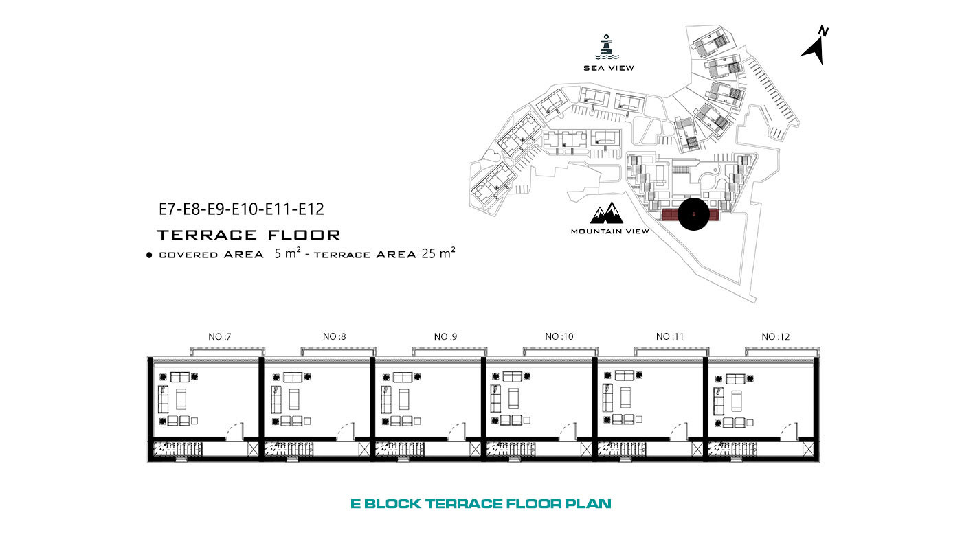 Seafront Apartments in Cyprus, Tatlısu with Joyful Social Amenities - 65052