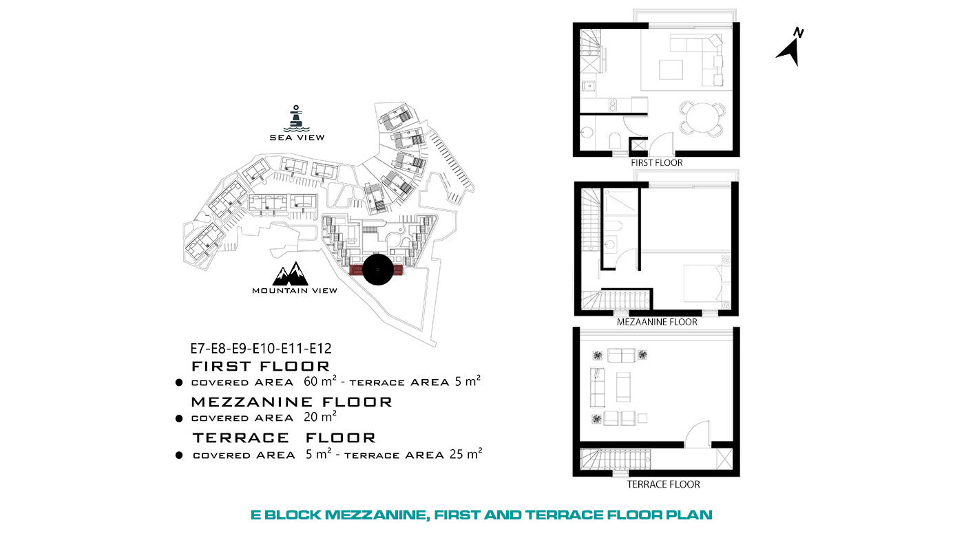 Seafront Apartments in Cyprus, Tatlısu with Joyful Social Amenities - 65053