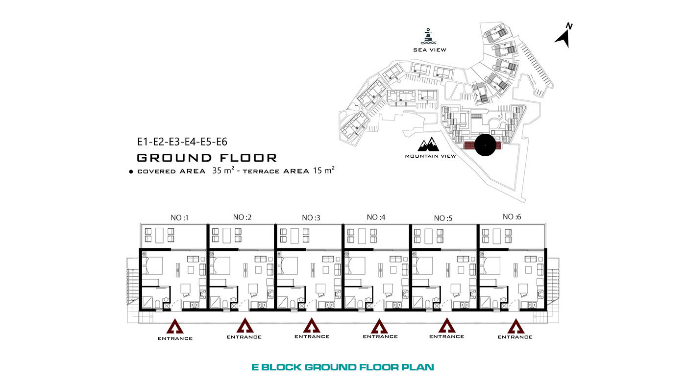 Seafront Apartments in Cyprus, Tatlısu with Joyful Social Amenities - 65054