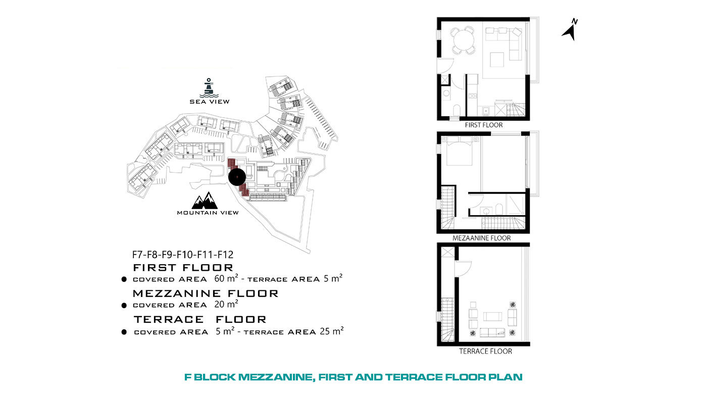 Seafront Apartments in Cyprus, Tatlısu with Joyful Social Amenities - 65060
