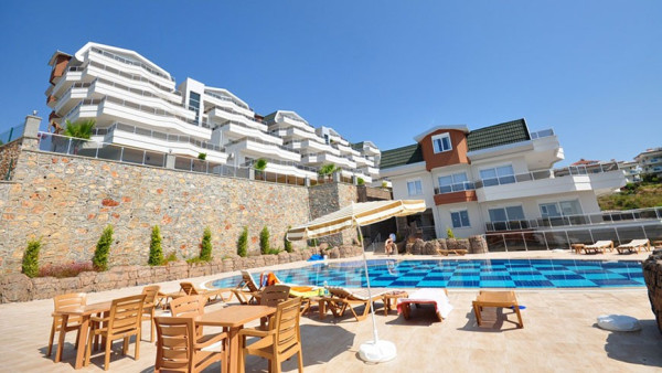Sea view apartments with extraordinary terraces in Konakli