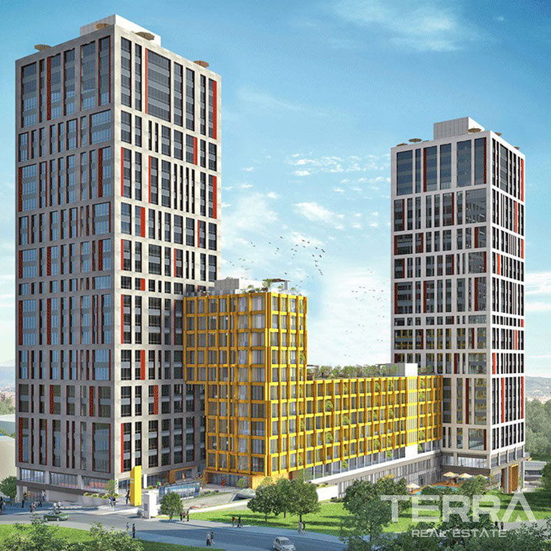 Investment Flats in Istanbul, Kadiköy with Proximity to Metro Stations - 64890