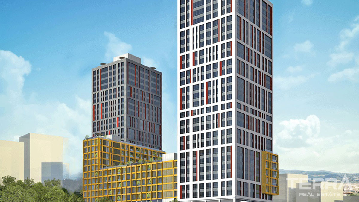 Investment Flats in Istanbul, Kadiköy with Proximity to Metro Stations - 64893