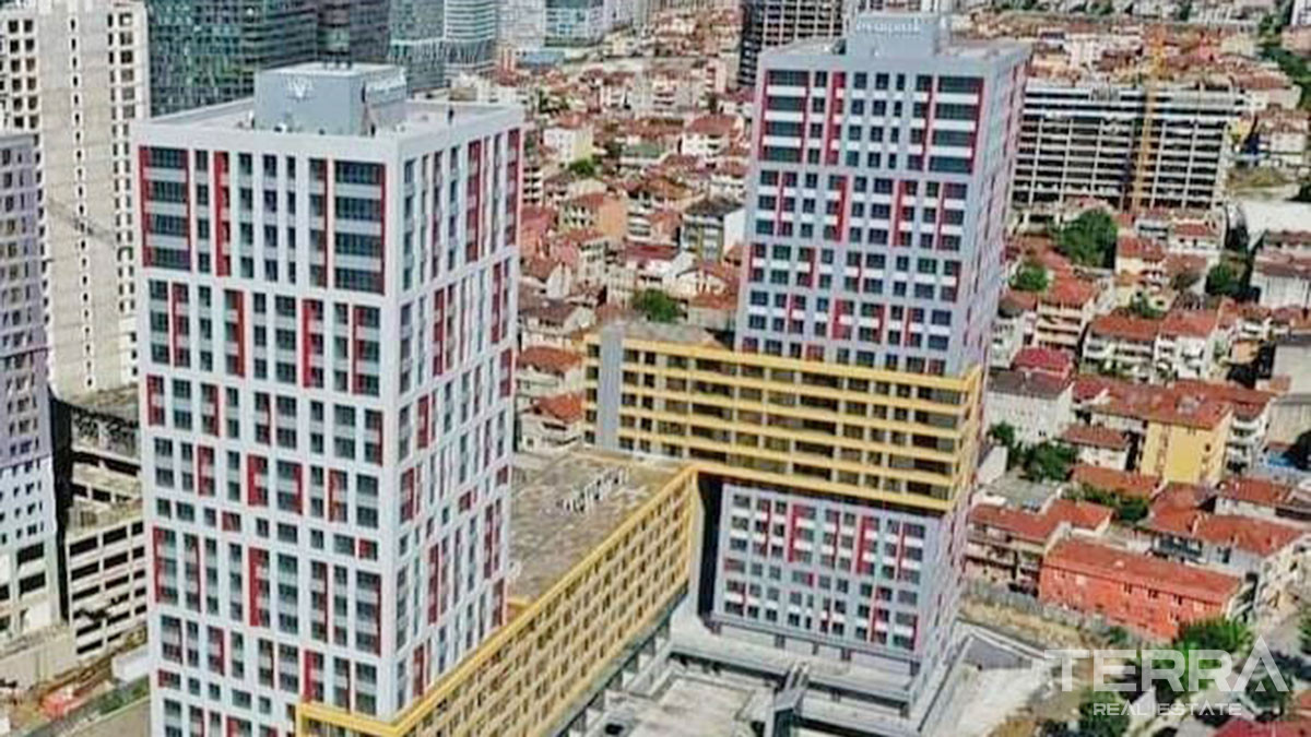 Investment Flats in Istanbul, Kadiköy with Proximity to Metro Stations - 64900