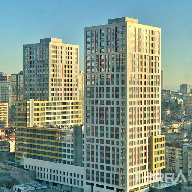 Investment Flats in Istanbul, Kadiköy with Proximity to Metro Stations - 64903