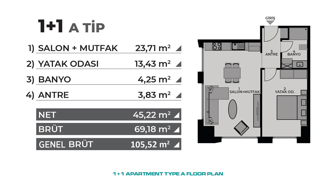 Investment Flats in Istanbul, Kadiköy with Proximity to Metro Stations - 64950
