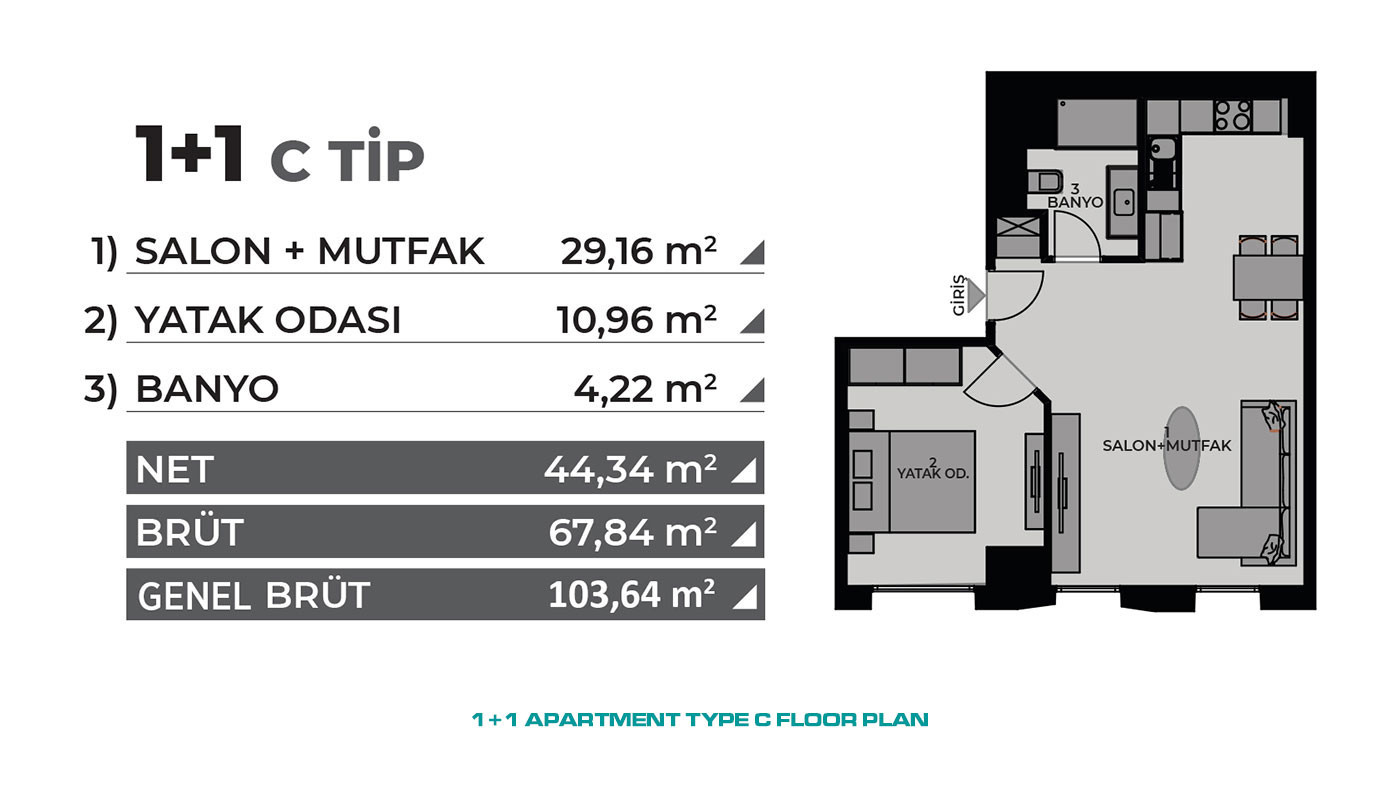 Investment Flats in Istanbul, Kadiköy with Proximity to Metro Stations - 64951