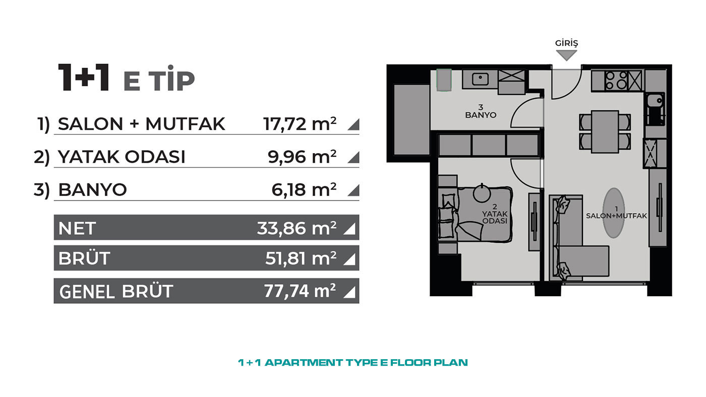 Investment Flats in Istanbul, Kadiköy with Proximity to Metro Stations - 64952