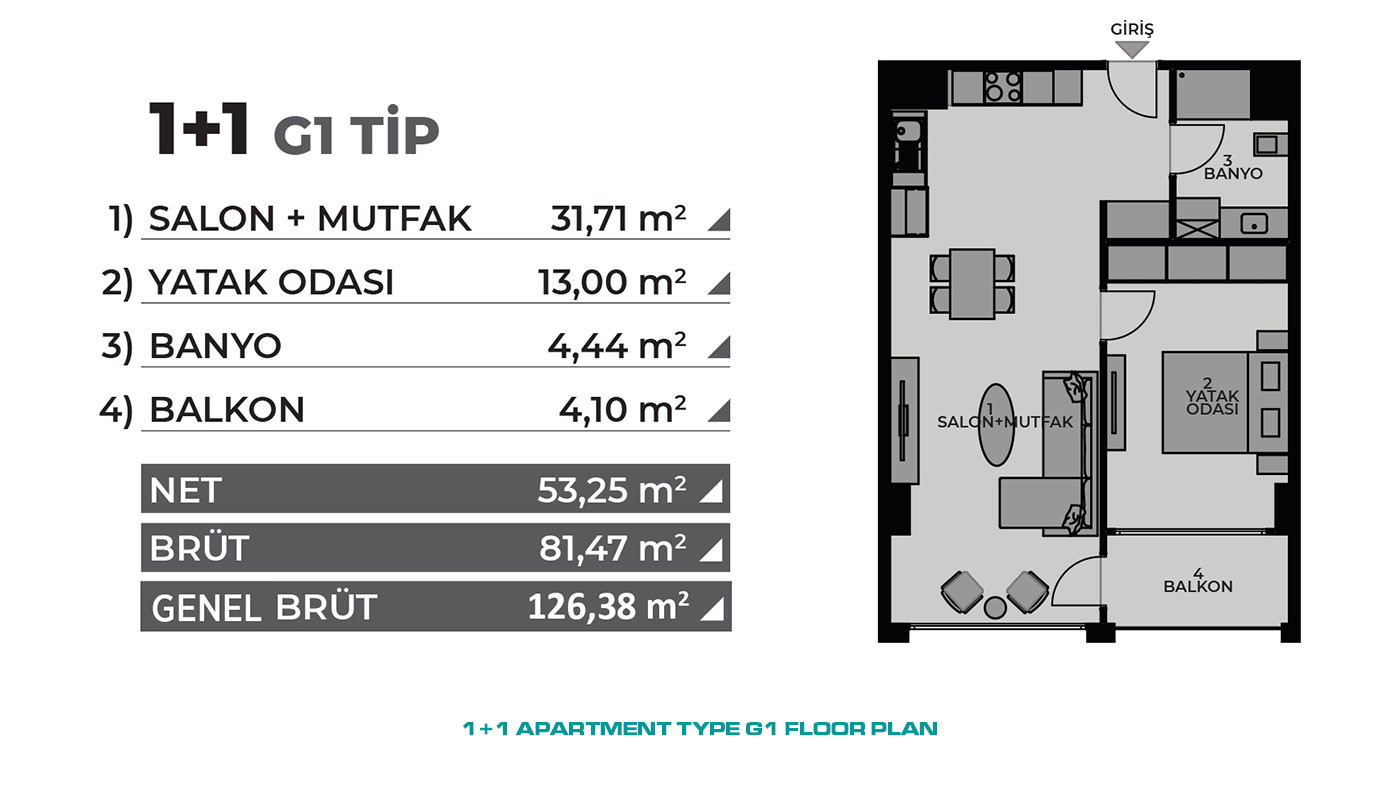 Investment Flats in Istanbul, Kadiköy with Proximity to Metro Stations - 64956
