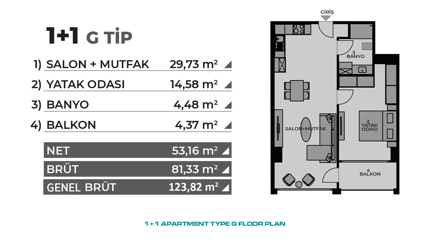 Investment Flats in Istanbul, Kadiköy with Proximity to Metro Stations - 64957