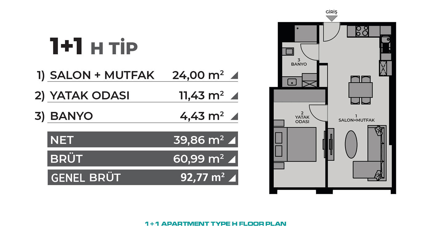 Investment Flats in Istanbul, Kadiköy with Proximity to Metro Stations - 64958