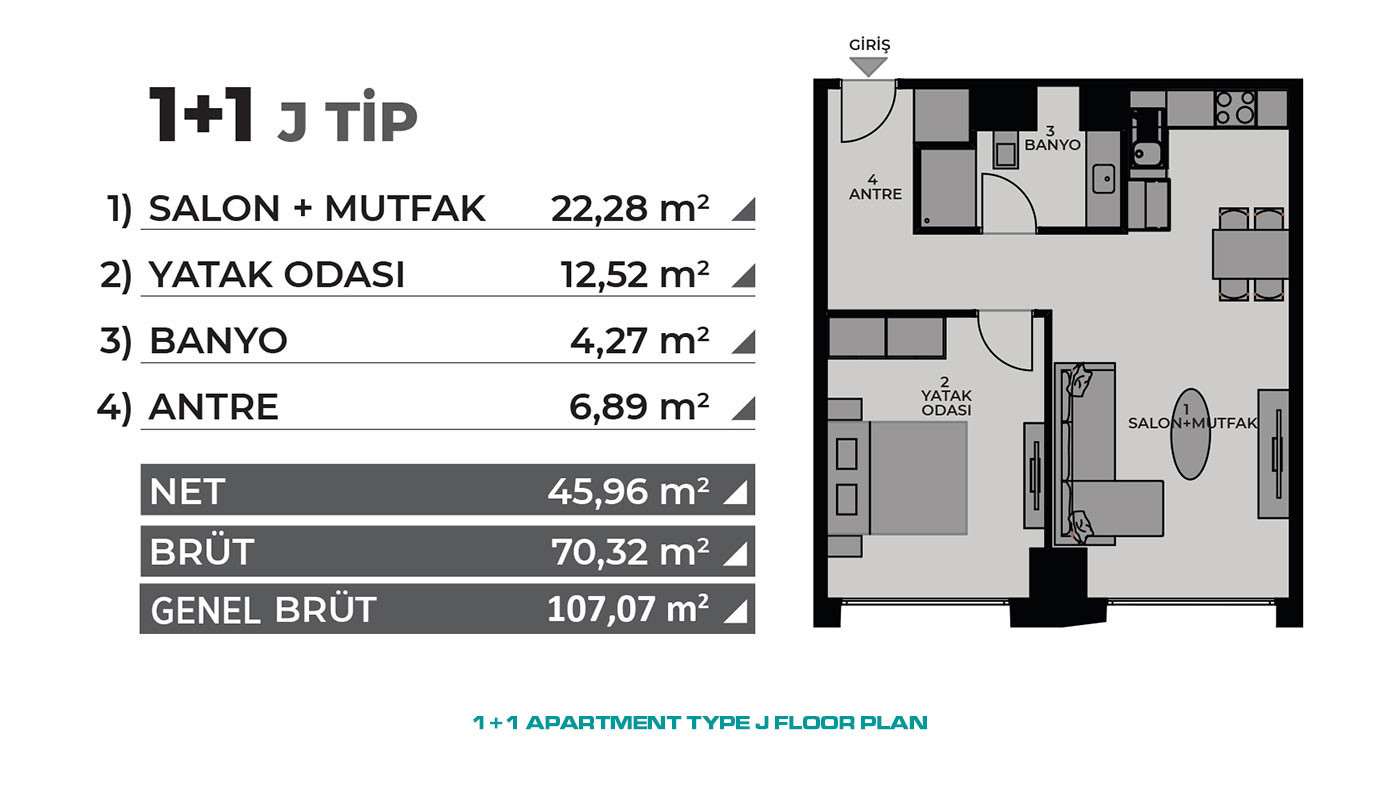 Investment Flats in Istanbul, Kadiköy with Proximity to Metro Stations - 64960
