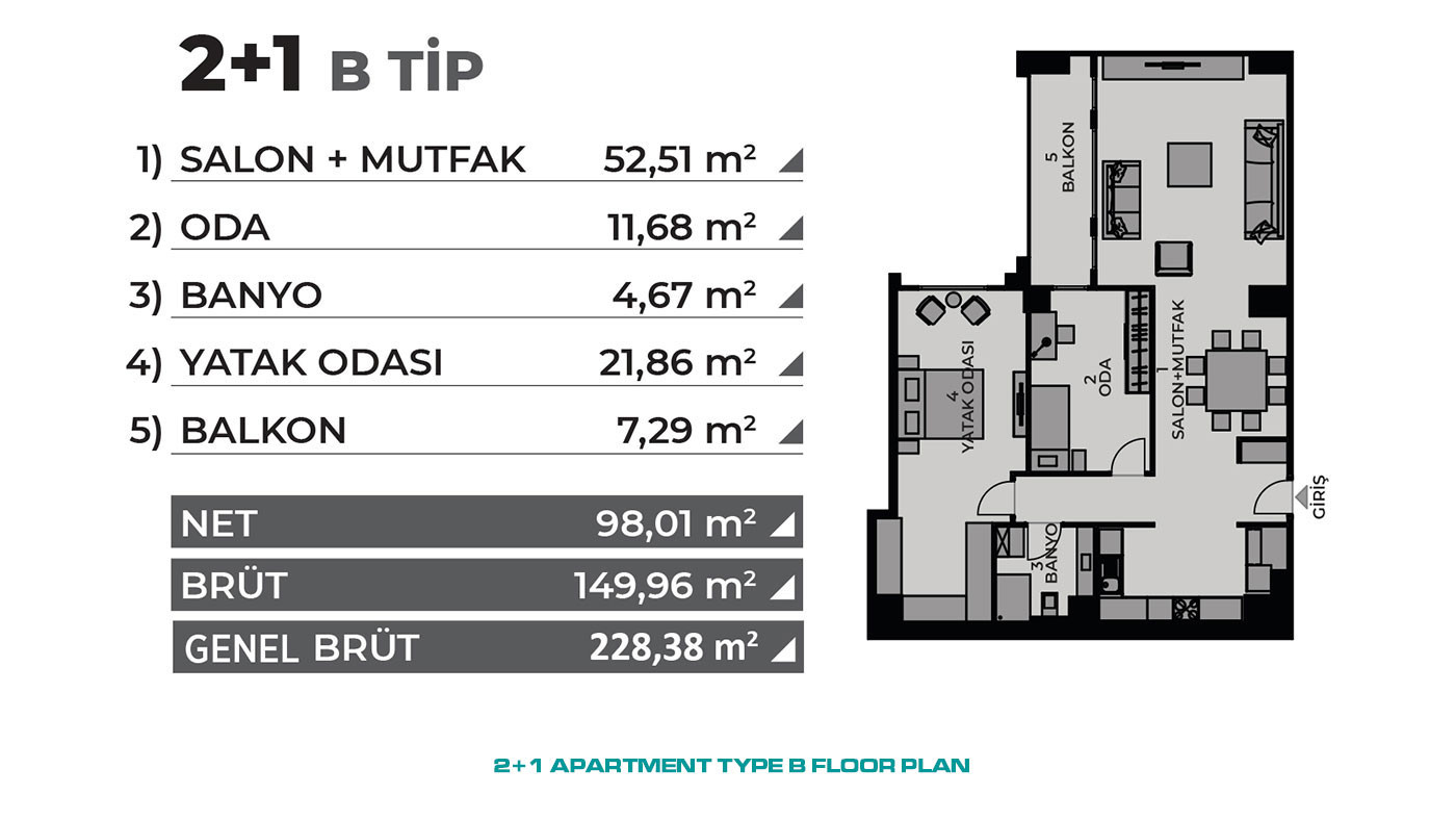 Investment Flats in Istanbul, Kadiköy with Proximity to Metro Stations - 64962