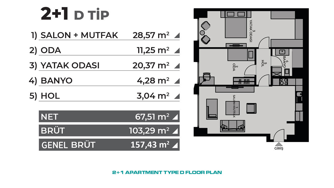 Investment Flats in Istanbul, Kadiköy with Proximity to Metro Stations - 64964