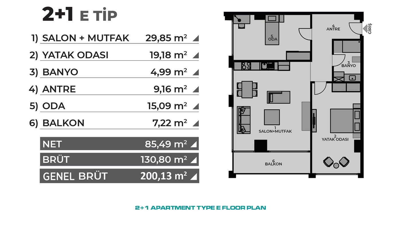 Investment Flats in Istanbul, Kadiköy with Proximity to Metro Stations - 64965