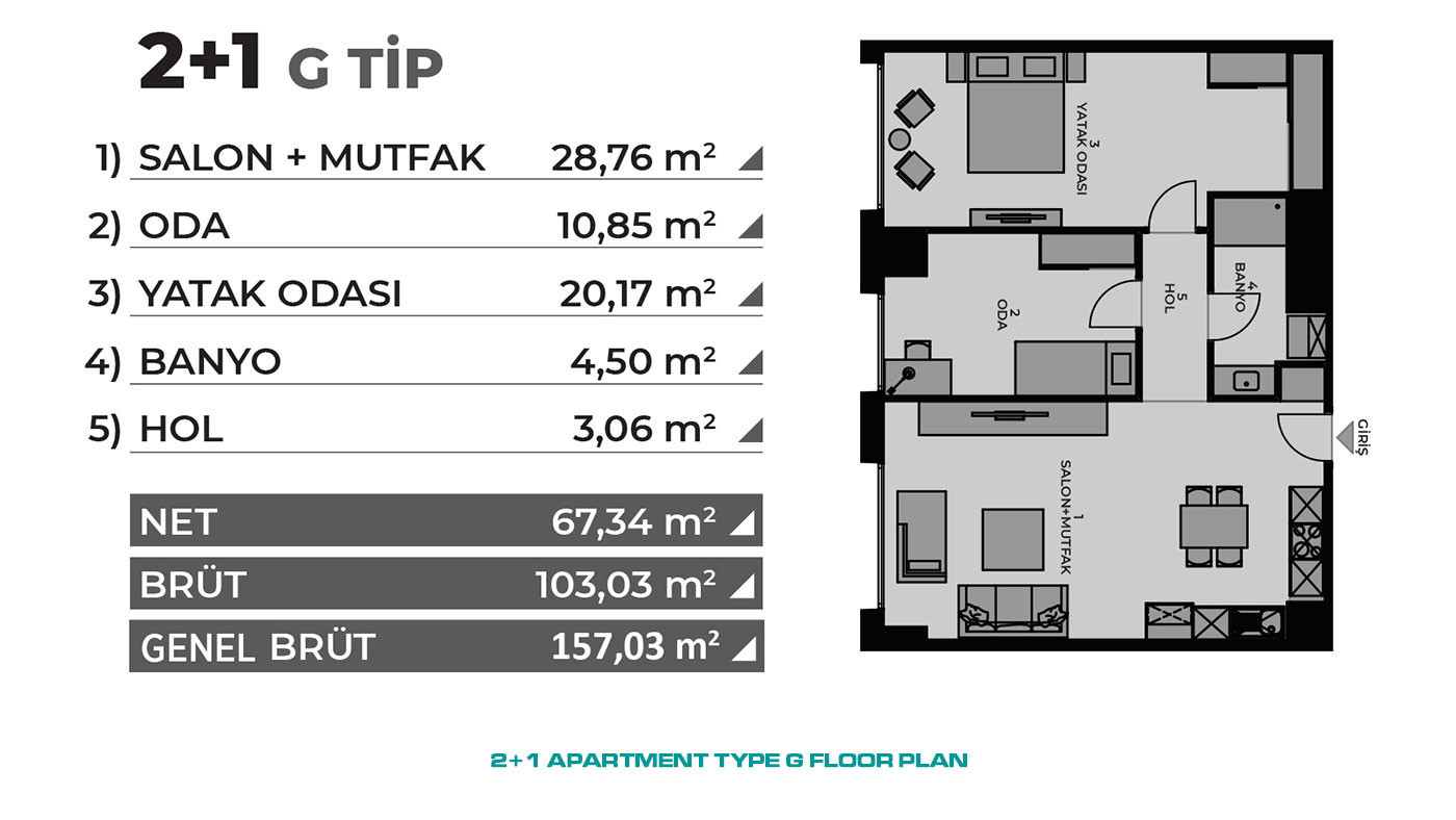 Investment Flats in Istanbul, Kadiköy with Proximity to Metro Stations - 64967