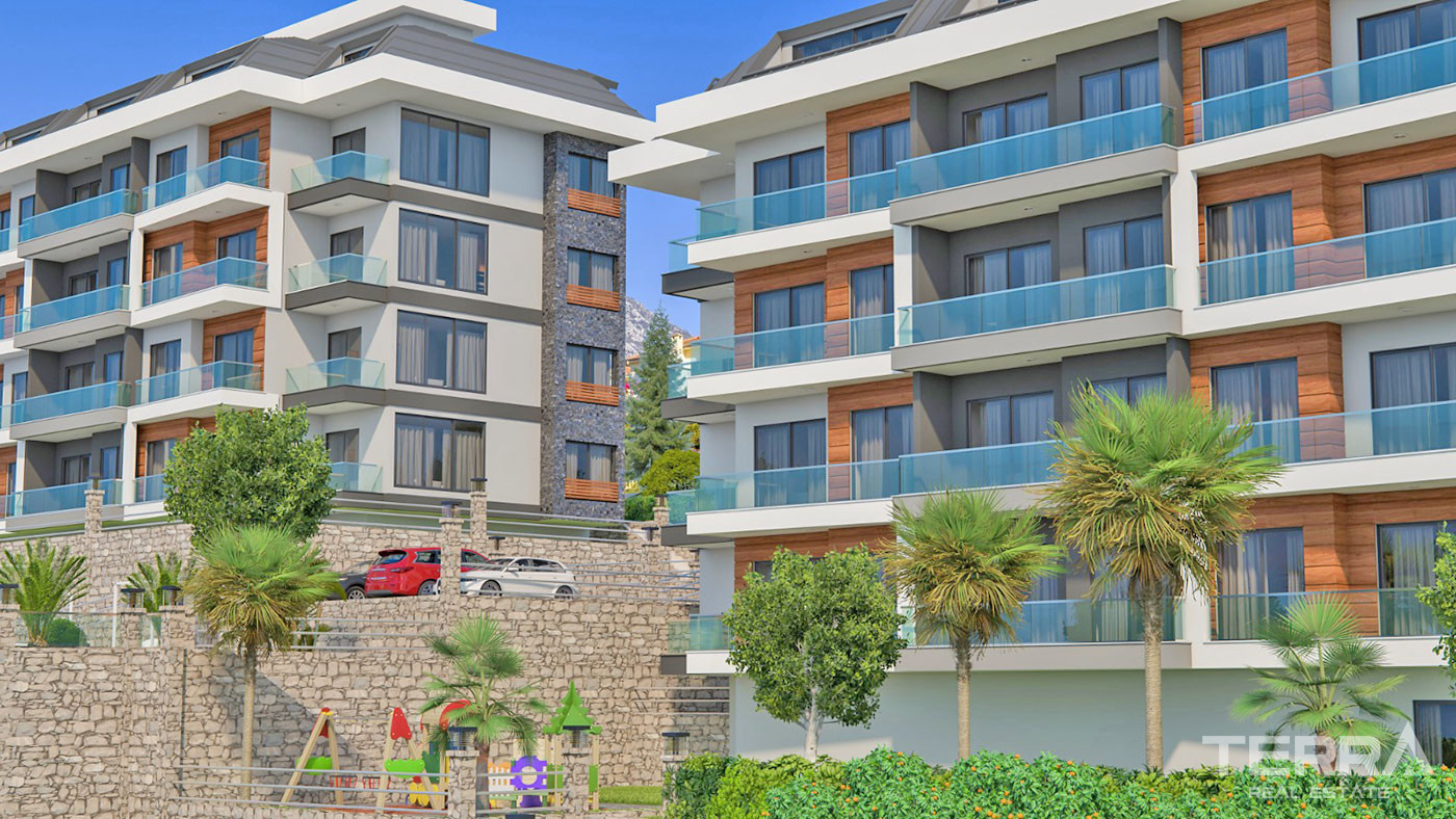 Sea View Apartments in Kargıcak, Alanya with 5-star Hotel Amenities - 65135