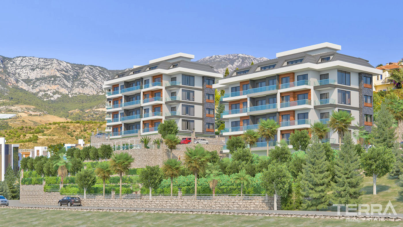 Sea View Apartments in Kargıcak, Alanya with 5-star Hotel Amenities - 65136