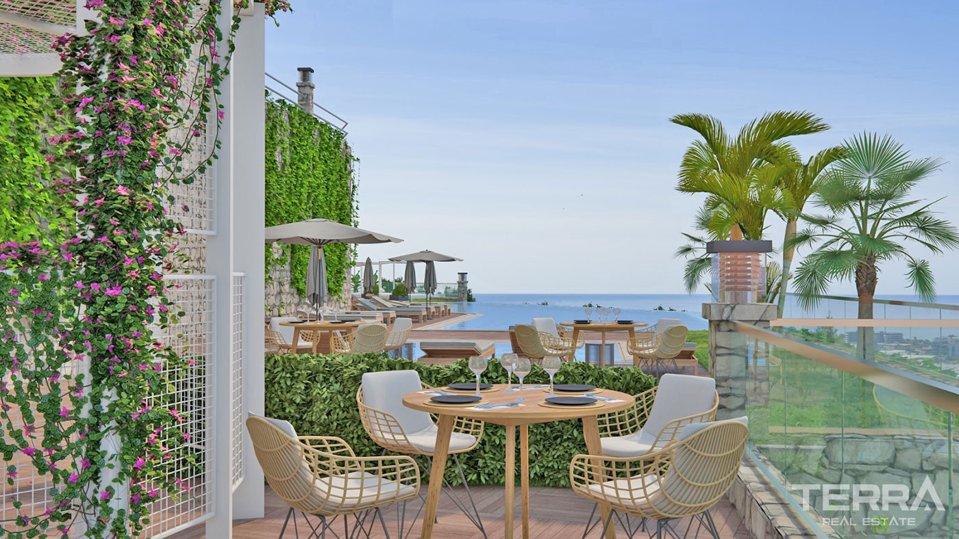 Sea View Apartments in Kargıcak, Alanya with 5-star Hotel Amenities - 65141