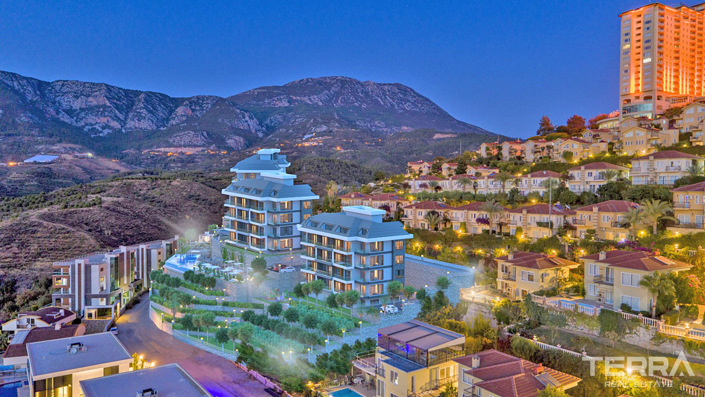 Sea View Apartments in Kargıcak, Alanya with 5-star Hotel Amenities - 65144