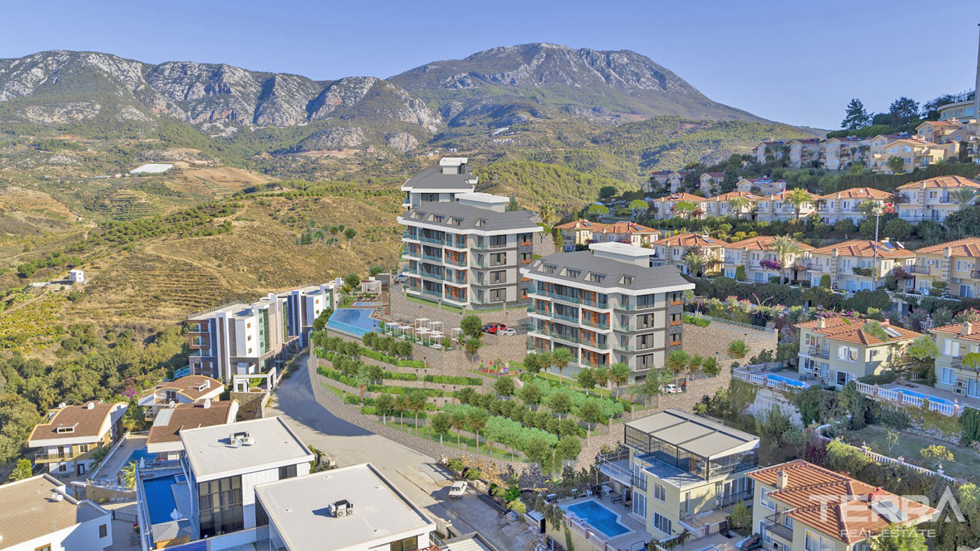 Sea View Apartments in Kargıcak, Alanya with 5-star Hotel Amenities - 65148