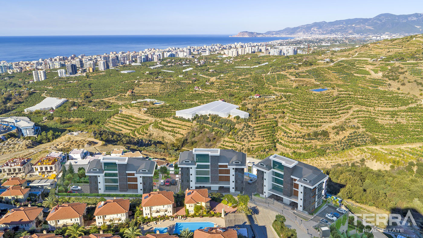 Sea View Apartments in Kargıcak, Alanya with 5-star Hotel Amenities - 65149